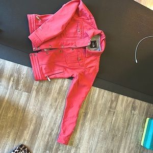 The North face pink coral color jacket